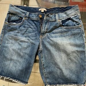 CAbi denim shorts